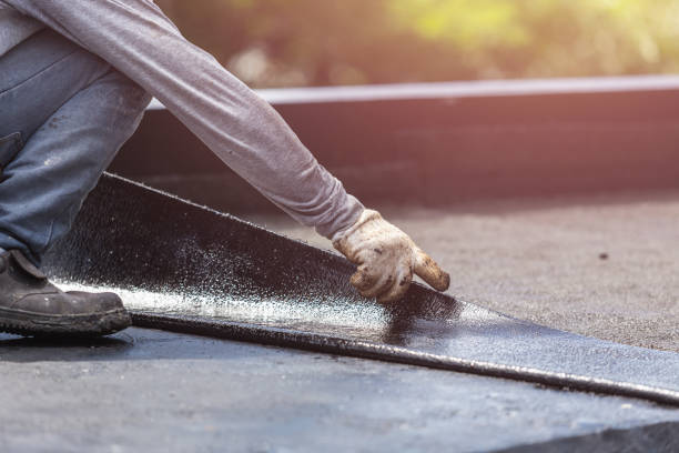 Professional Crawl Space Encapsulation technician working in Milmay, NJ